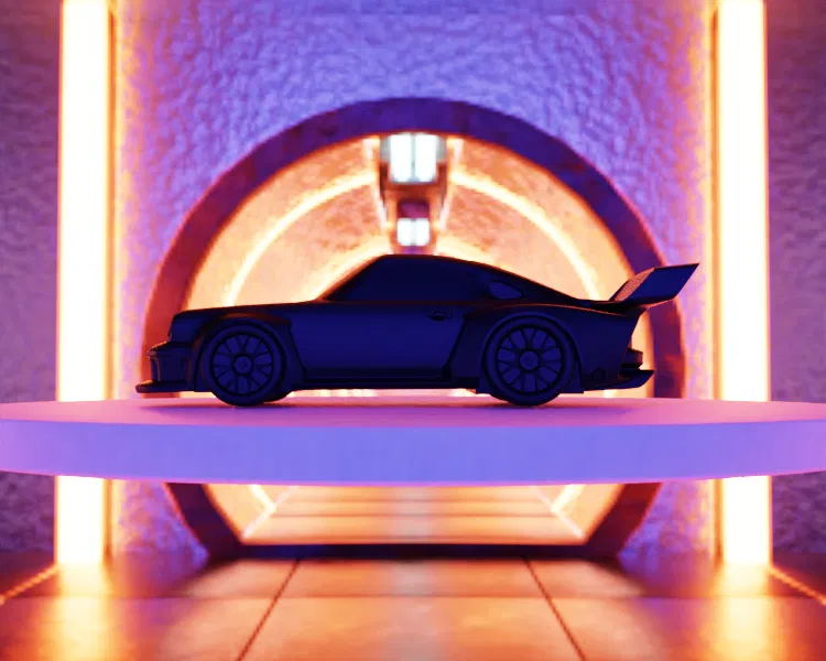 Mô Hình Singer 911 DLS Turbo Road - Porsche Restomod Hiệu Suất Cao - Image 6