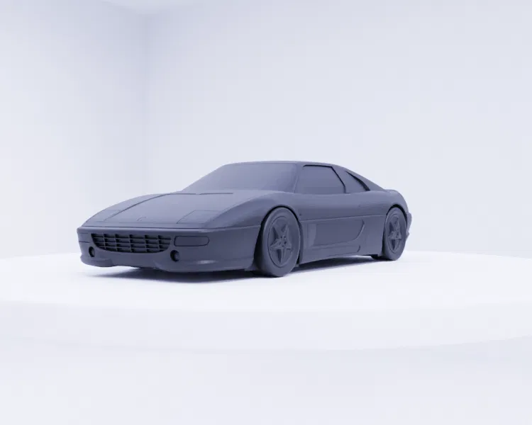 Ferrari F355 Berlinetta – Mô hình Xe Thể Thao Cổ Điển - Image 1