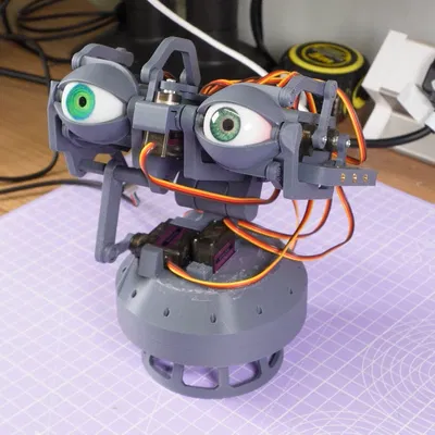 Cơ Chế Mắt Theo Dõi Người và Robot