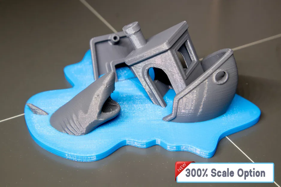 Benchy Đắm Tàu - Phiên Bản JAWS - Image 1