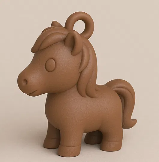 Móc Khóa Hình Ngựa Đơn Giản - Image 1