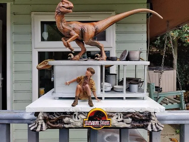 Mô hình Cảnh Sát Bếp Jurassic Park để in 3D - Image 1