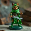 Mèo Lừa Đảo - Mô Hình In 3D Cho D&D - Thumbnail 1