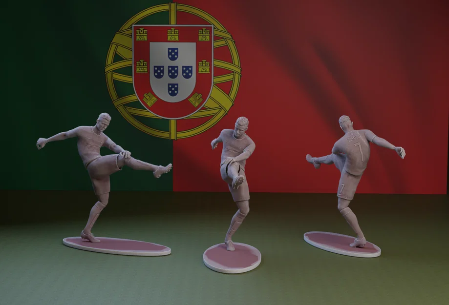 Mô hình Cristiano Ronaldo Bồ Đào Nha : R7 - Image 1