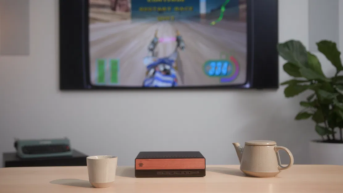 Vỏ Case Mini PC HP Phong Cách Retro - Giả Lập Game / Máy Chủ / HTPC - Image 2