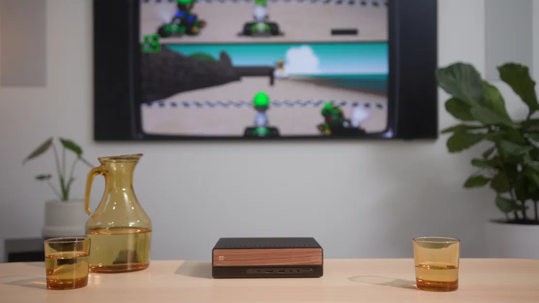 Vỏ Case Mini PC HP Phong Cách Retro - Giả Lập Game / Máy Chủ / HTPC - Image 5