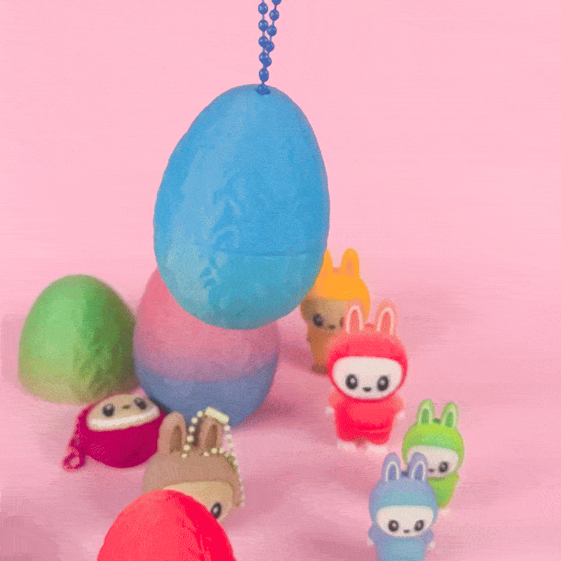 Trứng Labubu (+ Phiên bản Móc Khóa, có 3 kích cỡ)