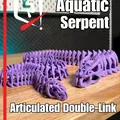 Rắn Biển – Mẫu In 3D Khớp Nối Kép Articulated - Thumbnail 1