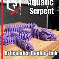 Rắn Biển – Mẫu In 3D Khớp Nối Kép Articulated - Thumbnail 7