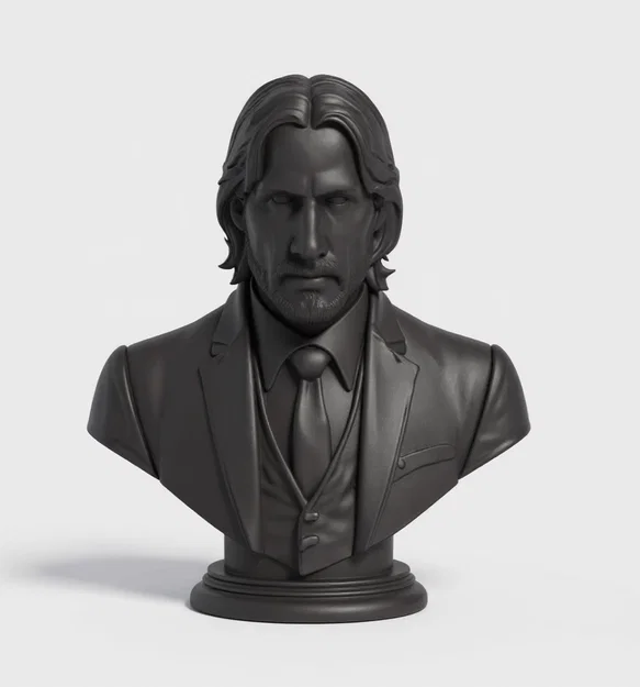 Mô hình bán thân John Wick (Keanu Reeves) - Image 1