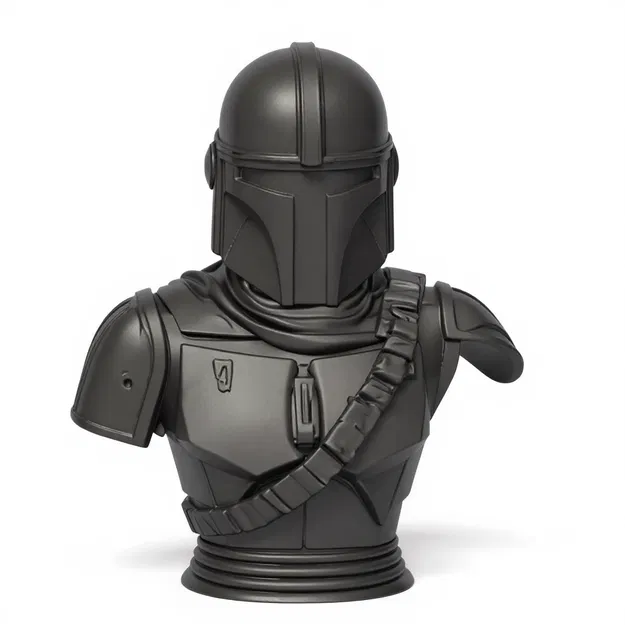 Tượng bán thân chân thực của Mandalorian (Din Djarin) - Image 1