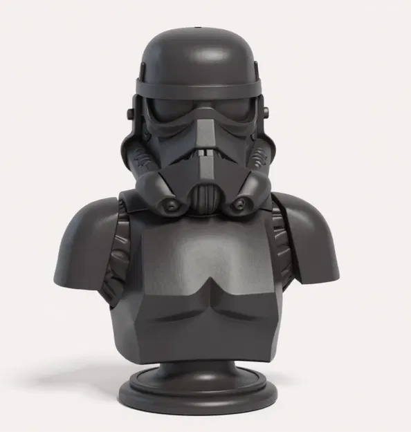 Bức Tượng Bán Thân Stormtrooper Chân Thực - Image 1