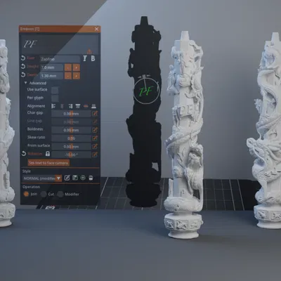 Tùy Chỉnh Cây Bút Trụ Rồng Của Bạn