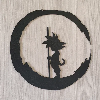 Mô hình 2D Son Goku Dragon Ball Trang Trí Nhà Cửa