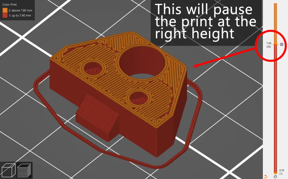 Giá đỡ thanh Y Solid cho Prusa i3 MK3S - Image 2