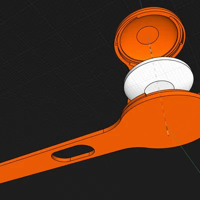 Giá đỡ Airtag dưới bình nước xe đạp