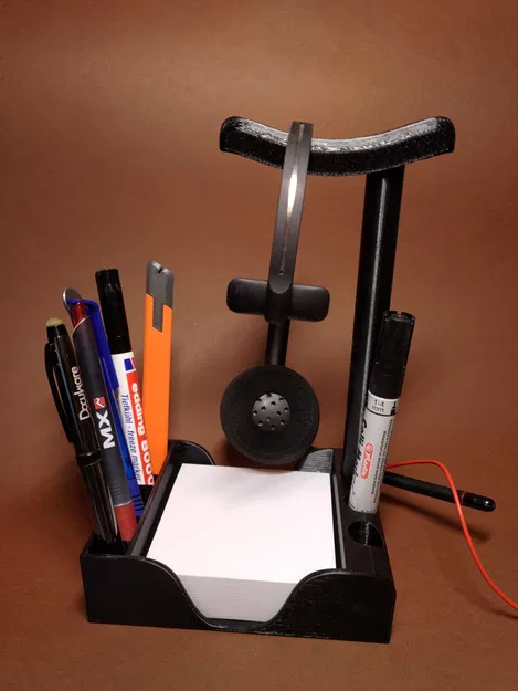 Bộ Tổ Chức Văn Phòng có Hộp Ghi Chú, Giá Đỡ Bút & Giá Đỡ Tai Nghe điều chỉnh được - Image 6