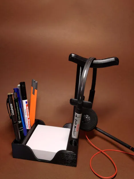 Bộ Tổ Chức Văn Phòng có Hộp Ghi Chú, Giá Đỡ Bút & Giá Đỡ Tai Nghe điều chỉnh được - Image 8