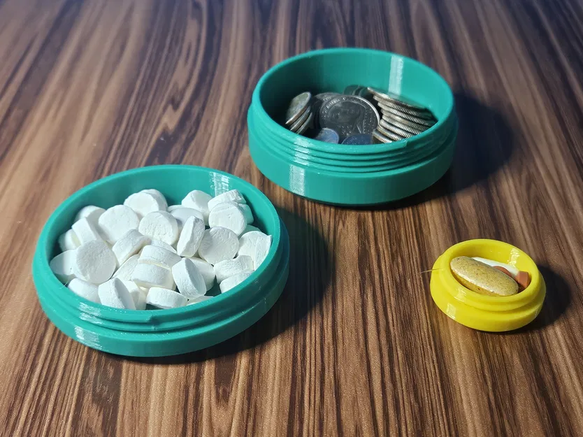 Hộp Tròn Cỡ Bỏ Túi - Image 2