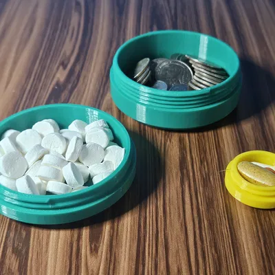 Hộp Tròn Cỡ Bỏ Túi