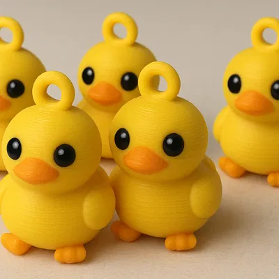 Vịt Con Dễ Thương Dễ In 3D