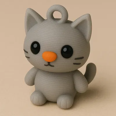 Móc Khoá Mèo Dễ Thương