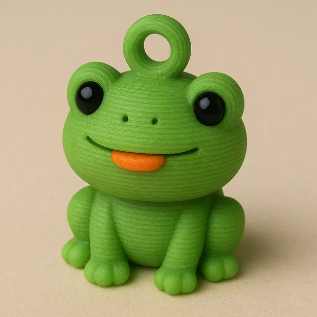 Móc Khóa Ếch Dễ Thương - Image 1