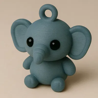 Móc Khoá Voi Dễ Thương