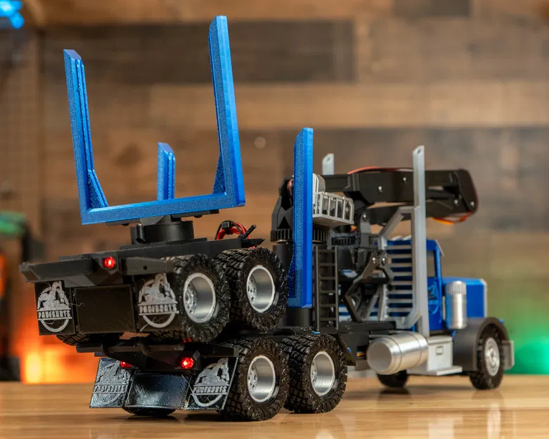 RC LogTruck In 3D Tự Chế - Image 4