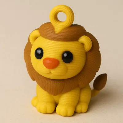 Móc Khóa Sư Tử Dễ Thương