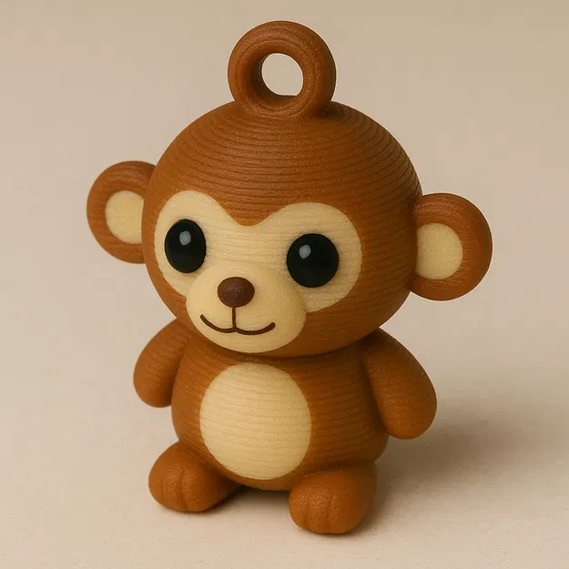 Móc khoá Khỉ Dễ Thương - Image 1