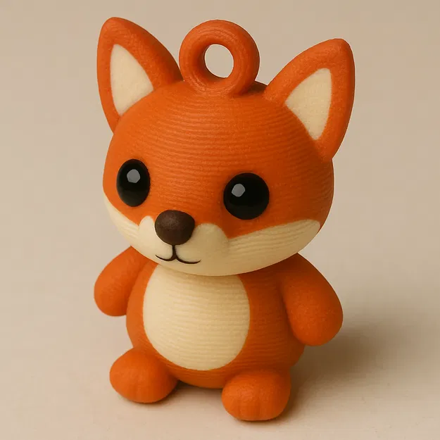 Móc Khóa Cáo Dễ Thương - Image 1