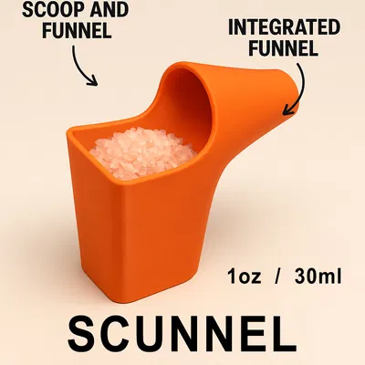 Scunnel (V2) - Kết hợp Muỗng & Phễu - 1 fl. oz., 30 ml