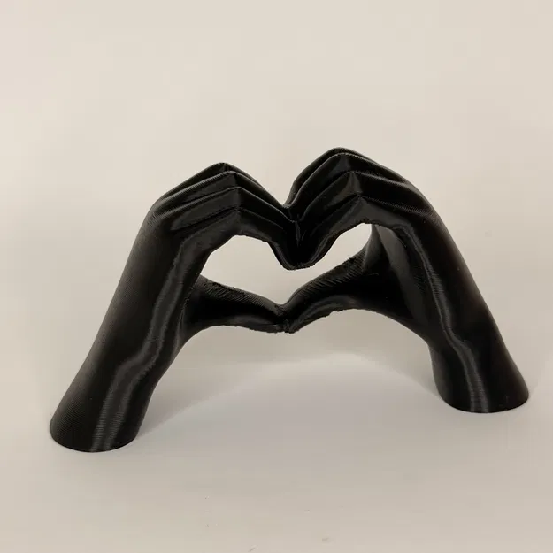 Mẫu in 3D Bàn Tay Trái Tim - Image 1