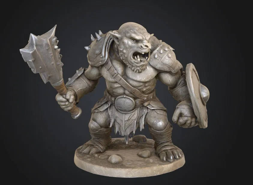 Orc Sentinel - Bản Gốc Dungeons and Dragons - Image 1
