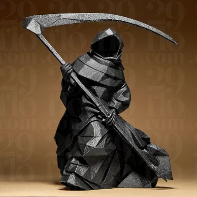 Tượng Thần Chết Hình Học