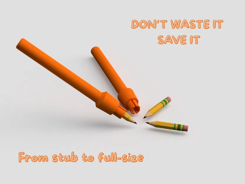 Phần Tiếp Hợp Bút Chì - Tiết Kiệm Bút Chì - Image 1