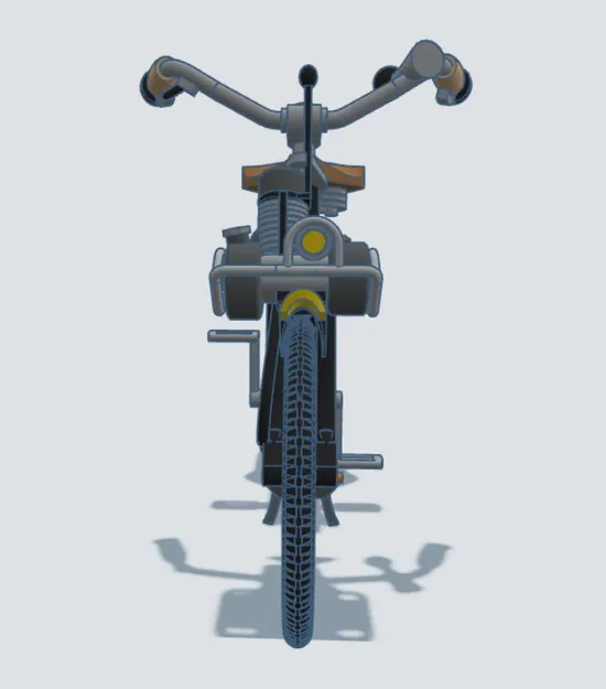 Mô hình Velo Solex 2200 1960 tỉ lệ 1:8 của Ed van der Heijden - Image 21