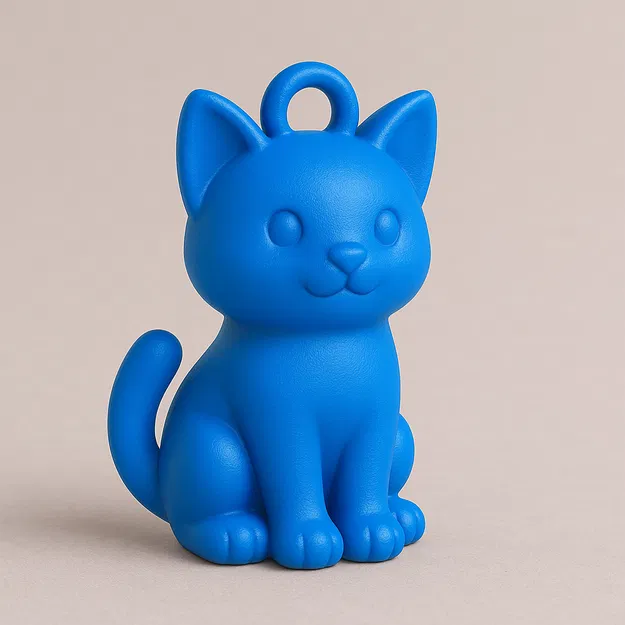 Móc Khóa Mèo Đơn Giản - Image 1