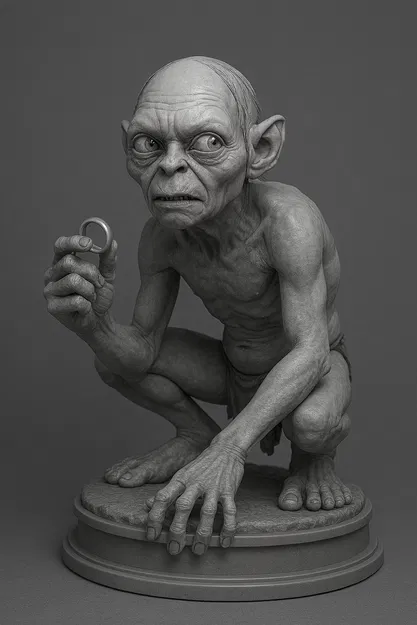 Mô Hình Gollum – Bị Chi Phối Bởi Chiếc Nhẫn - Image 5