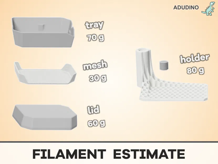 Bộ Trồng Rau Mầm / Giá Ươm Cải Xoong - Bộ Kit Bao Gồm Lưới Hạt, Giá Đỡ Xếp Chồng, Nắp Đậy + Hướng Dẫn - Image 7