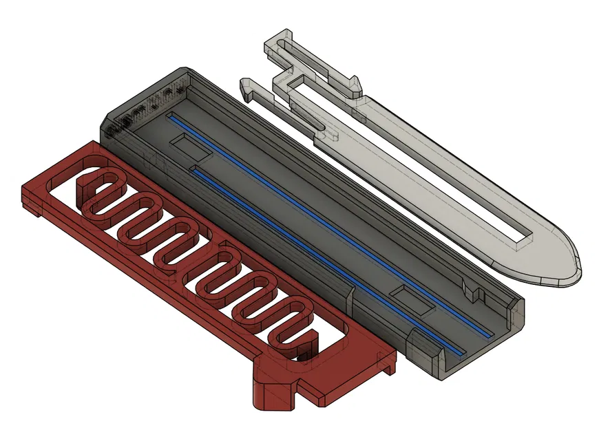 Dao OTF Có Ray Đôi, Móc Âm Lớn Hơn & Nút Trượt Bo Tròn - Image 3