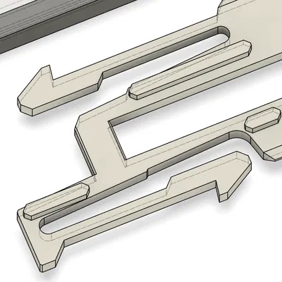 Dao OTF Có Ray Đôi, Móc Âm Lớn Hơn & Nút Trượt Bo Tròn
