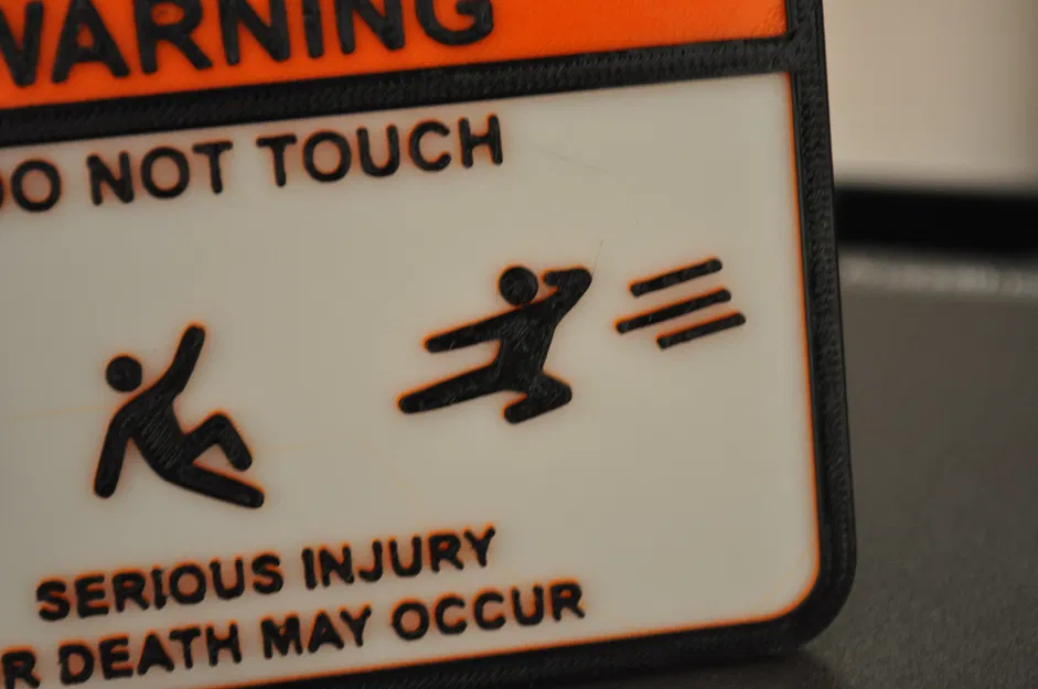 Biển Báo "Cấm Sờ!" Cho Máy In 3D - Image 7