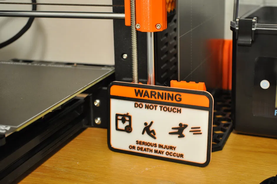 Biển Báo "Cấm Sờ!" Cho Máy In 3D - Image 8