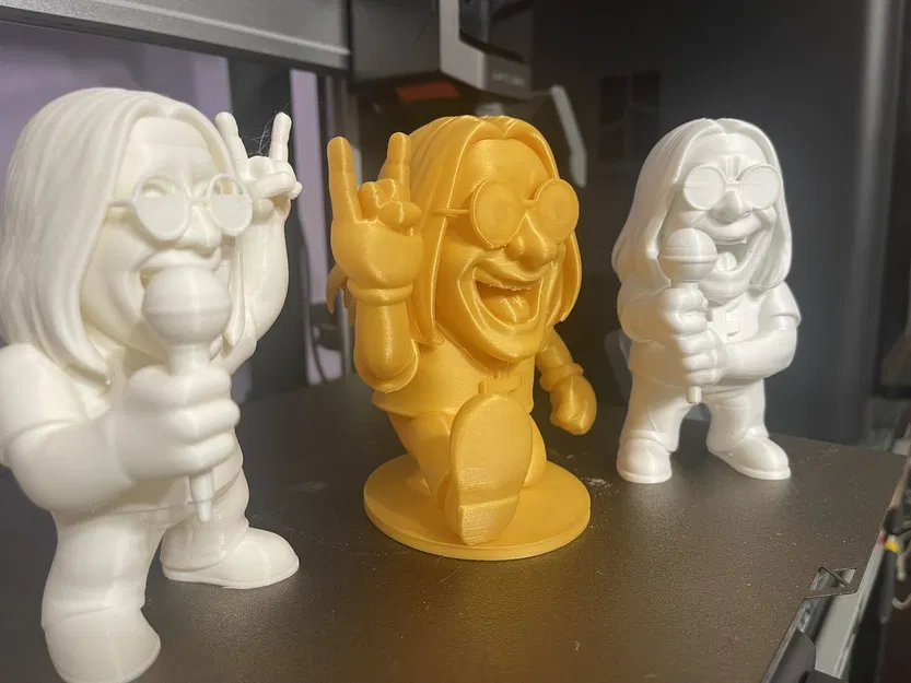 Ozzy Osbourne – Figurka Phong Cách Hoạt Hình (Bộ 3) - Image 1