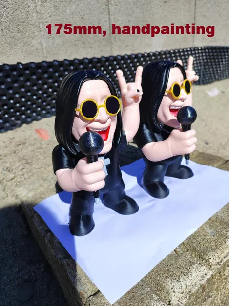 Ozzy Osbourne – Figurka Phong Cách Hoạt Hình (Bộ 3) - Image 3