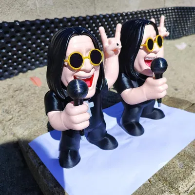 Ozzy Osbourne – Figurka Phong Cách Hoạt Hình (Bộ 3)