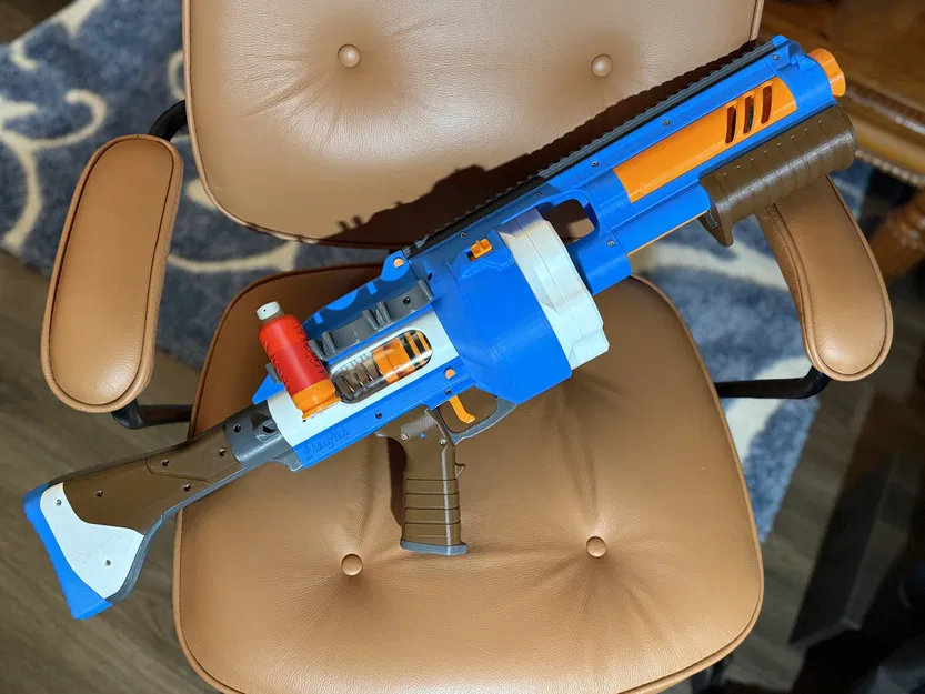 Shellfish - Súng Blaster Ổ Quay Tự Phóng Vỏ Đạn "Bựa" - Image 5