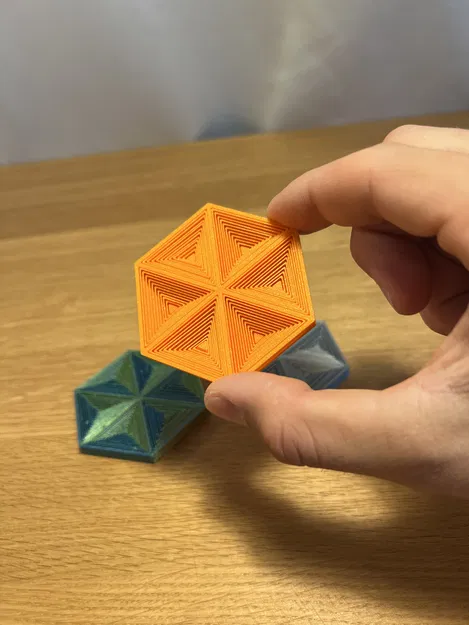 Đồ chơi Fidget Hình Tam Giác Lục Giác - Image 2